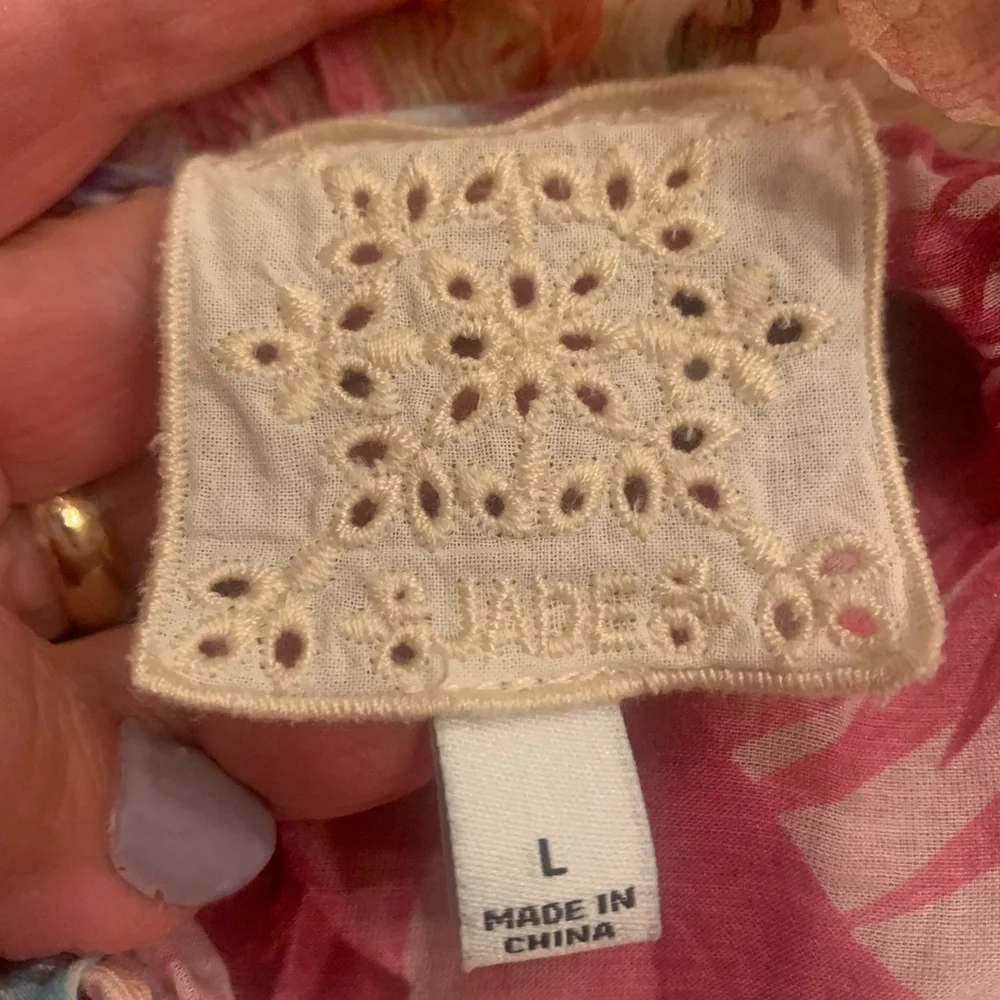 Johnny Was Dress with Floral Pattern - Picture 5 of 8